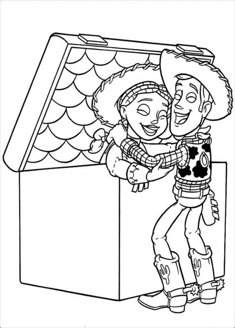 Dibujos para colorear Toy Story imprimible gratis para los niños y