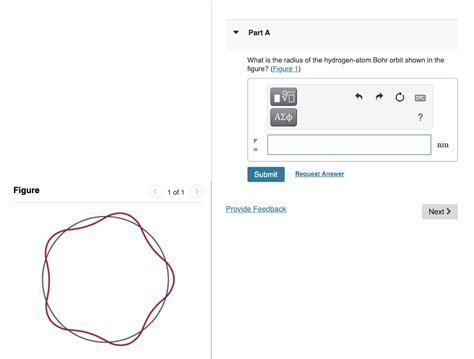 Solved What is the radius of the hydrogen-atom Bohr orbit | Chegg.com