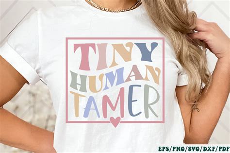 Tiny Human Tamer SVG Graphic By Designer302 Creative Fabrica