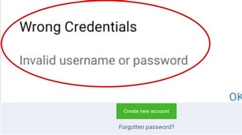 How To Fix Facebook Wrong Credentials Invalid Username Or Password