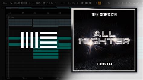 Tiësto All Nighter Instrumental Ableton Remake YouTube