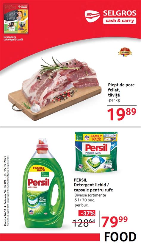 Catalog Selgros Food 02 15 Septembrie 2022 Catalog AZ