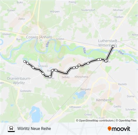 304 Route Schedules Stops Maps Wörlitz Neue Reihe Updated