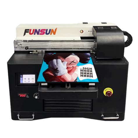 Funsun Size A Uv Printer Flat And Cylinder Surfaces Iff