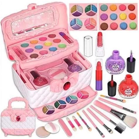 Lavable Malette Maquillage Jouet Pour Enfant Coffret Maquillage Enfant