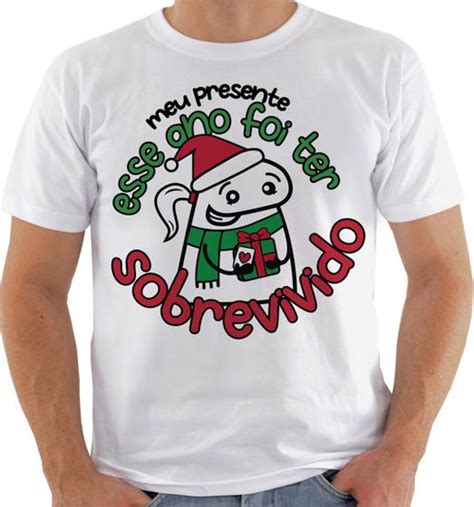 Camisa Camiseta Blusa Adulto Infantil Natal Papai Noel Flork Fantasia