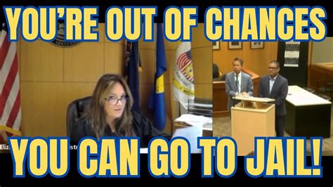 Judge Disanto Stay Sober Or Go To Jail Youtube