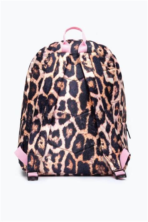 Bags And Purses Leopard Backpack Hype