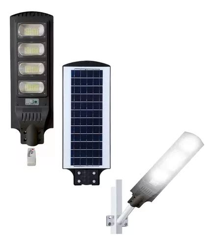 Reflector Led Solar Luminaria 150 W Sensor Movimiento Exter