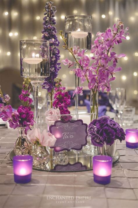 ️ 80 Stylish Purple Wedding Color Ideas Hi Miss Puff Page 3 Purple Wedding Centerpieces