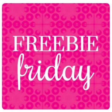 Tomorrow Is Freebiefriday Guess What Is Free My New Recipe