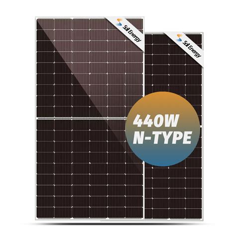 Topcon N Type Solar Panels 420w 430w 440w Solar Panels For Solar System