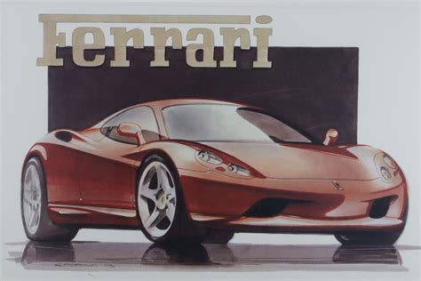 Pininfarina Drawings from Creator of the Ferrari 360 Modena | Ferrari ...