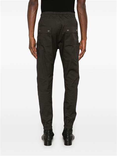 Rick Owens Bauhaus Cargo Pants Grey Farfetch