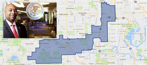 Illinois 27th District Map - State Representative Justin Slaughter