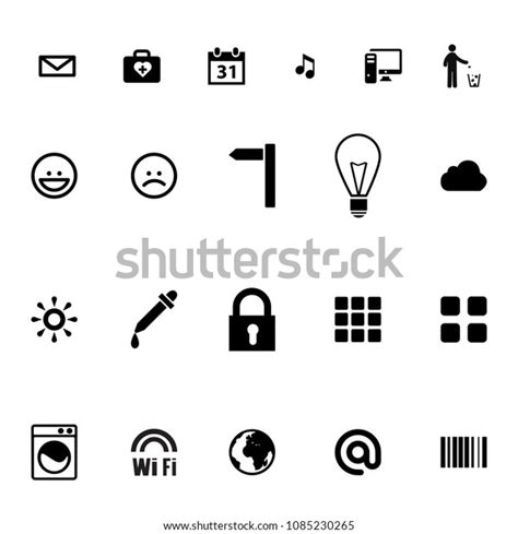 Material Design Pixel Perfect Icons Set Stock Vector Royalty Free 1085230265 Shutterstock