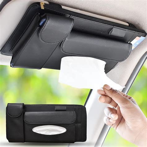 Amazon Econour Sun Visor Organizer With Tissue Holder For Car