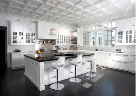 Kitchen Trend: Tin Ceiling Tiles | So Chic Life