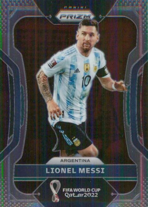 Lionel Messi 2022 Prizm World Cup #7 Base Price Guide - Sports Card ...