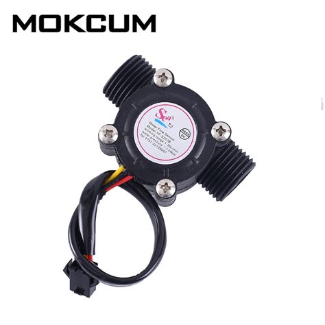 Dn15 Dc 5v 12v 1 2inch G1 2 Water Flow Hall Sensor Switch Flowmeter Hall Sensor Counter 1 2mpa