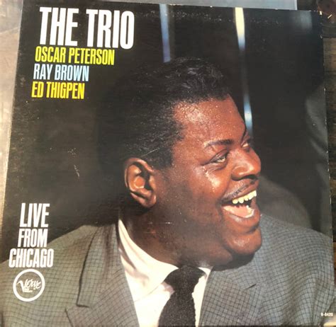 The Oscar Peterson Trio The Trio Live From Chicago 1961 Gatefold