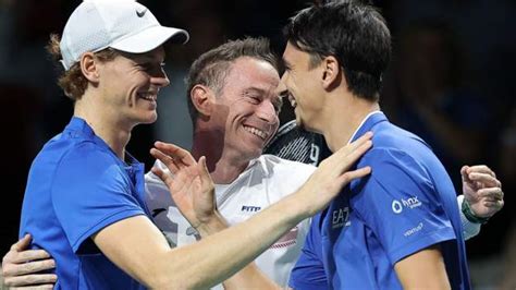 Davis Cup Finals 2023 Jannik Sinner Beats Novak Djokovic As Italy