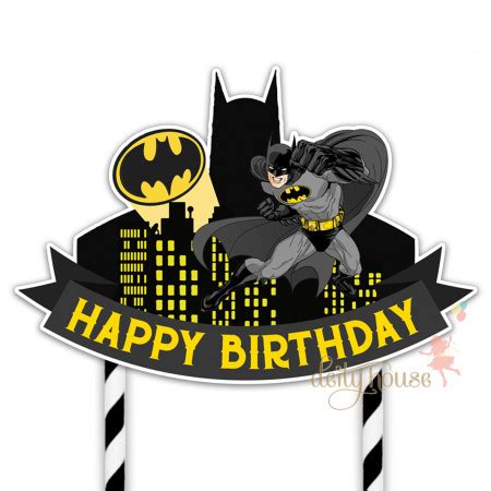 Cake Topper - Batman | Deity House