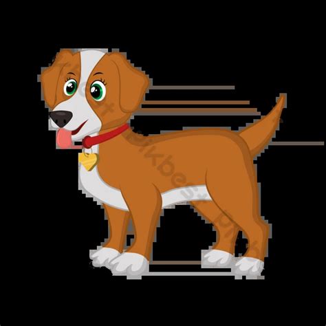 Dog Cartoon Vector Happy PNG Images | EPS Free Download - Pikbest