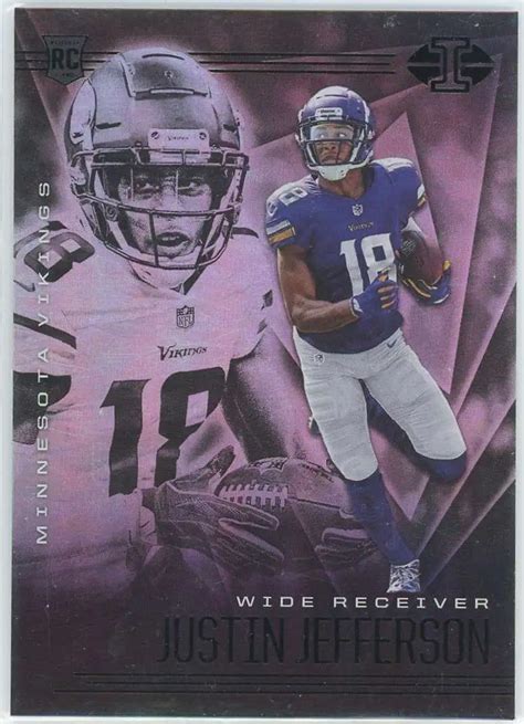 NFL 2020 Panini Illusions Single Card Justin Jefferson 22 Rookie ToyWiz