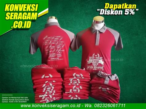 Desain Kaos Baju Seragam Kemeja PDH PDL Dan Jas Almet