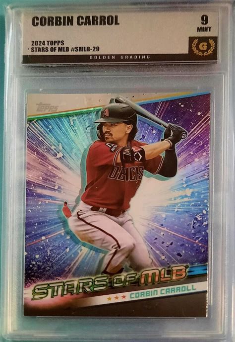 2024 Topps Series 1 Stars Of MLB SMLB 29 Corbin Carroll For Sale