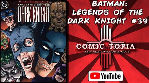 Batman Legends Of The Dark Knight 39 DC Comics 1992 Review YouTube