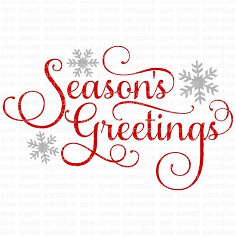 Seasons Greetings Font