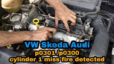 Skoda Rapid Vw Vento Engine Vibration Fix Problem P0301 P0300 Cylinder