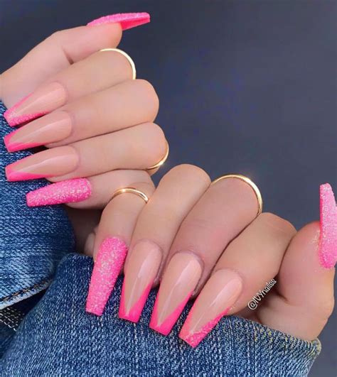 52 Luxury Coffin French Tip Nail Designs Style Vp Page 38