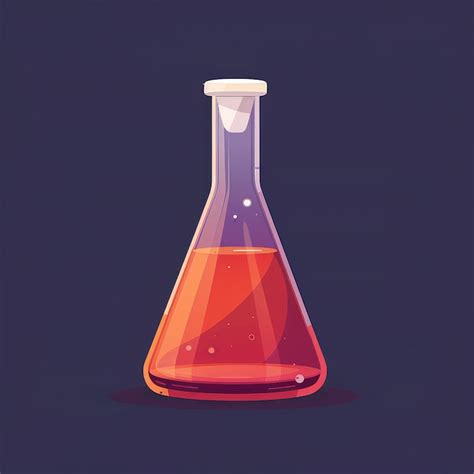 Premium Photo Erlenmeyer Flask Vector Illustration