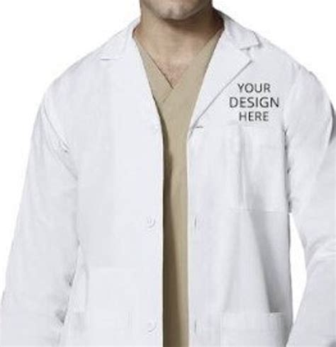 PERSONALIZED PREMIUM Lab Coat Medical Lab Coats Monogrammed Etsy