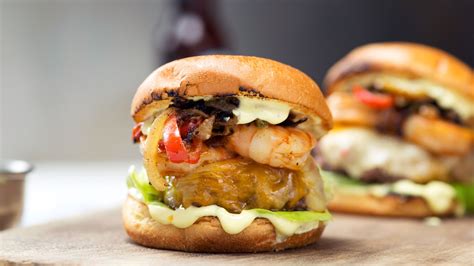 Cajun Style Surf Turf Burger Tastemade