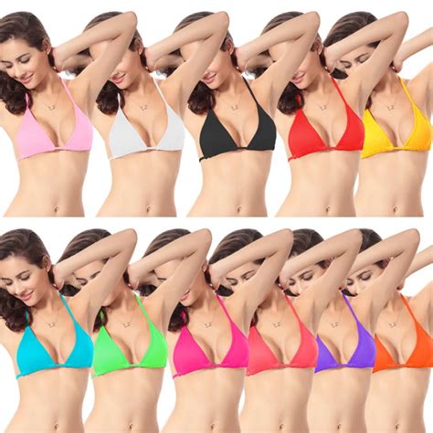 Bikini brasileño de corte alto para mujer traje de baño Sexy colorido