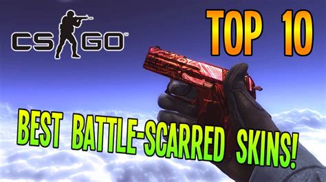 Top Cs Go Skins That Look Better Battle Scarred Youtube