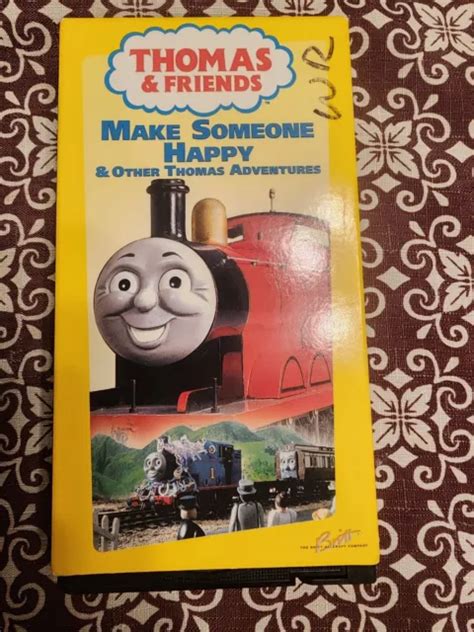 THOMAS & FRIENDS VHS Tape Make Someone Happy & Other Thomas Adventures 🚉 EUR 11,02 - PicClick FR