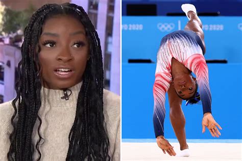 Tearful Simone Biles Admits Shes Still Scared To Do Gymnastics After Pulling Out Of Five