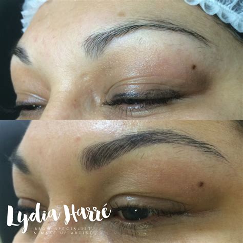 Feather Touch Brow Tattoo Microblading By Lydia Harré Semi Permanent