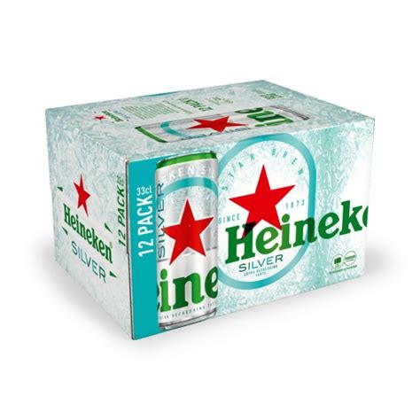 Cerveza Heineken Silver Pack De Latas De Cl Supermercado