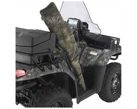 Gun Boot Mount Black Polaris Atv