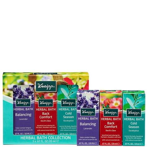 Kneipp Herbal Bath Collection 3 X 20ml Lookfantastic