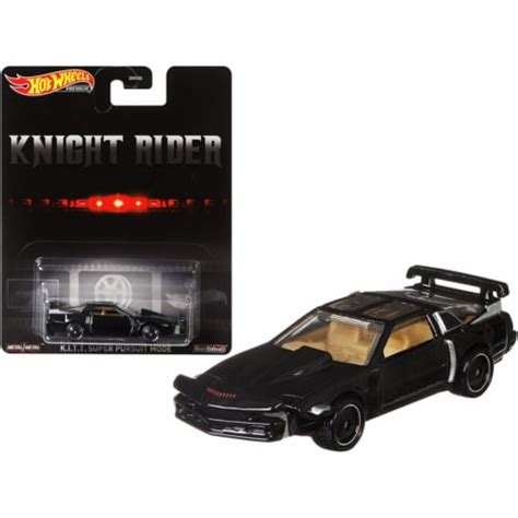 Hot Wheels K I T T Super Pursuit Mode Black Car 1 Ct Kroger