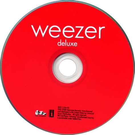 Car tula Cd de Weezer - Red Album (Deluxe Edition) - Portada