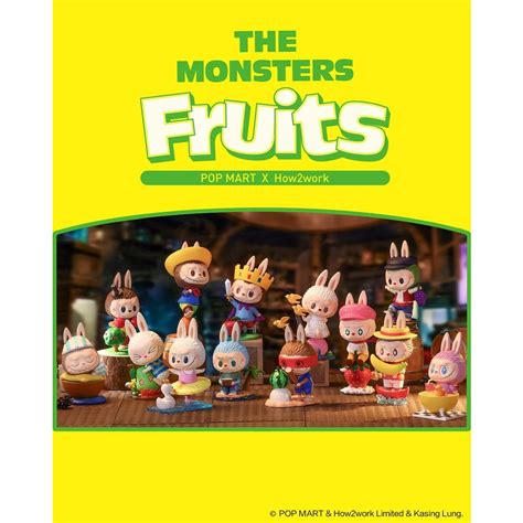 M H Nh Ch I Blind Box Labubu The Monsters Fruits Series Qu I V T