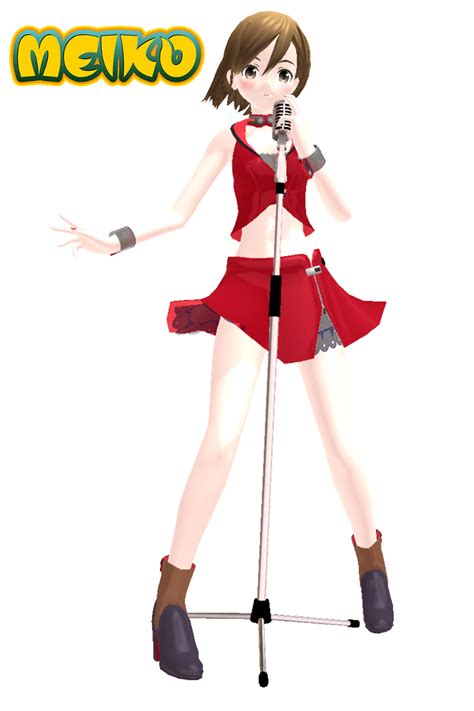 Mmd Meiko V3 Pose Dl By Celestcsilvari On Deviantart